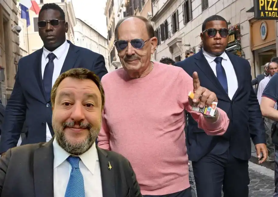 matteo salvini antonio angelucci 