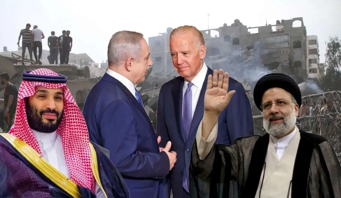 mohammed bin salman joe biden benjamin netanyahu ebrahim raisi 