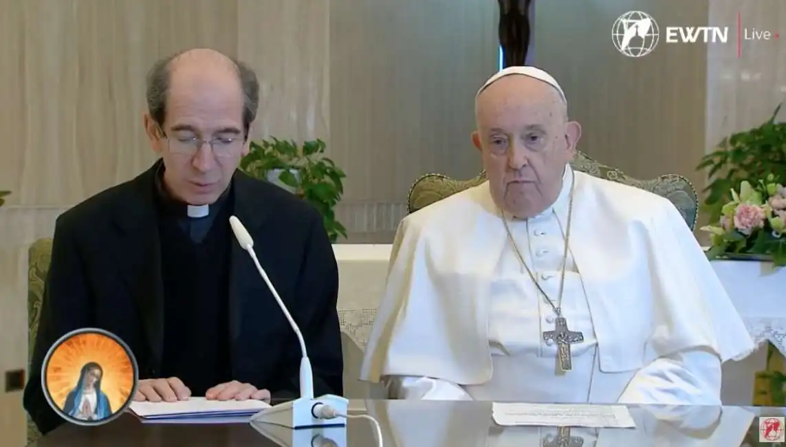 monsignor paolo braida con bergoglio papa francesco