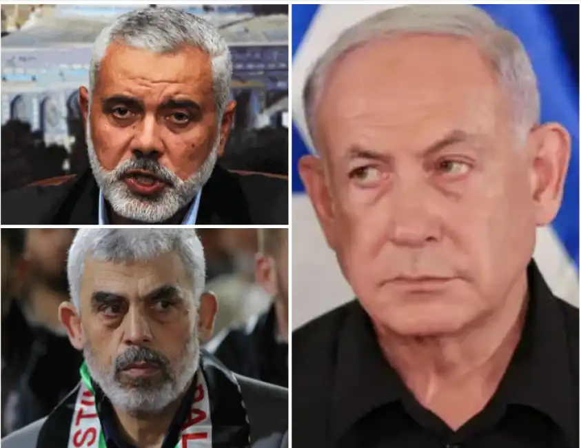 netanyahu sinwar haniyeh