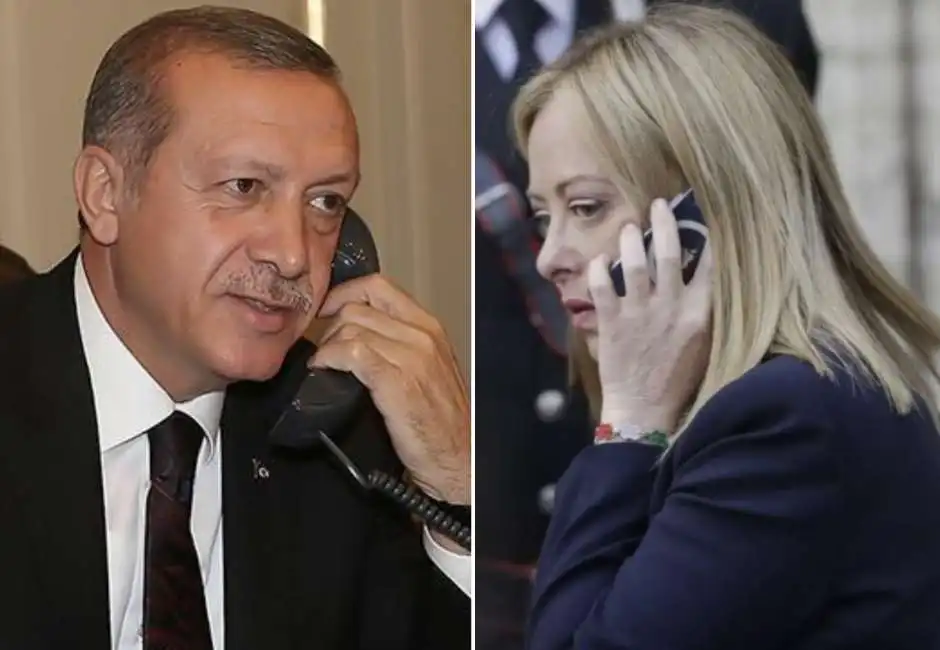 recep tayyip erdogan giorgia meloni 