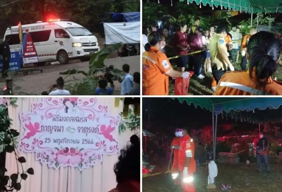 uomo uccide la moglie e altre tre persone al suo matrimonio in thailandia - 2 chaturong suksuk wang nam khieo