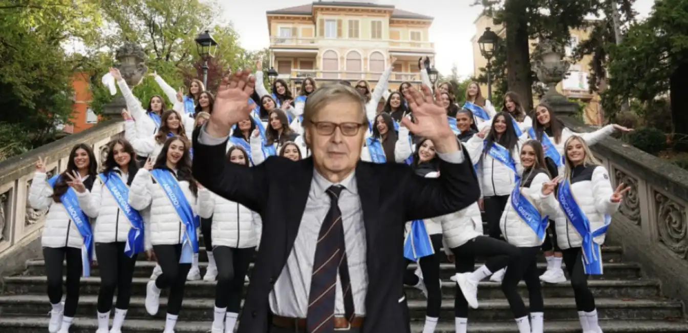 vittorio sgarbi miss italia