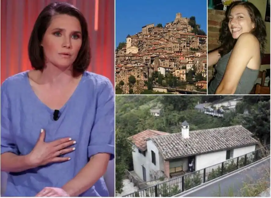 amanda knox meredith kercher la villetta di perugia olevano romano