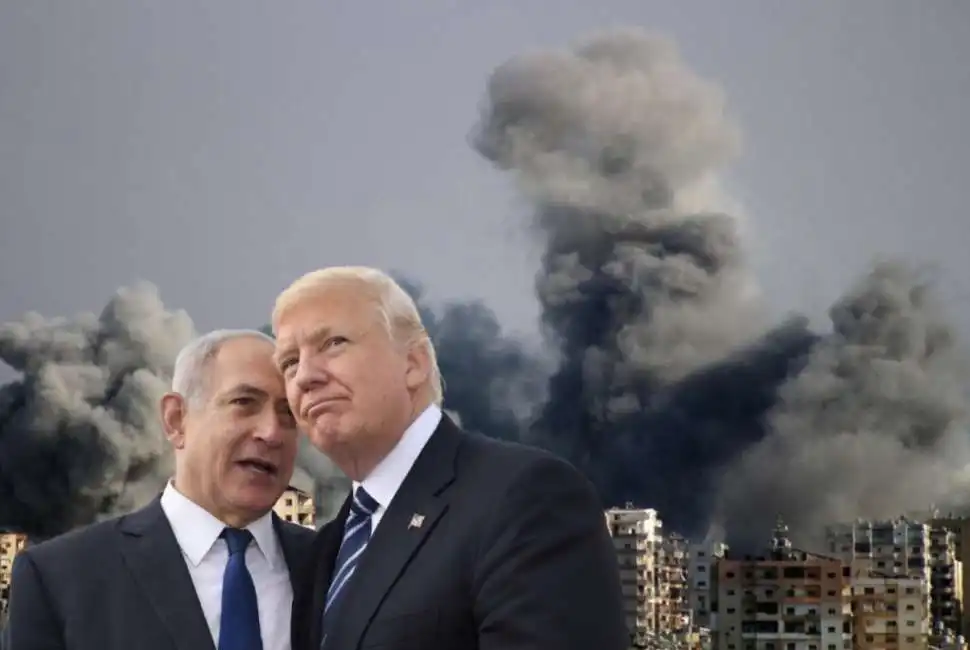 benjamin netanyahu donald trump gaza israele 