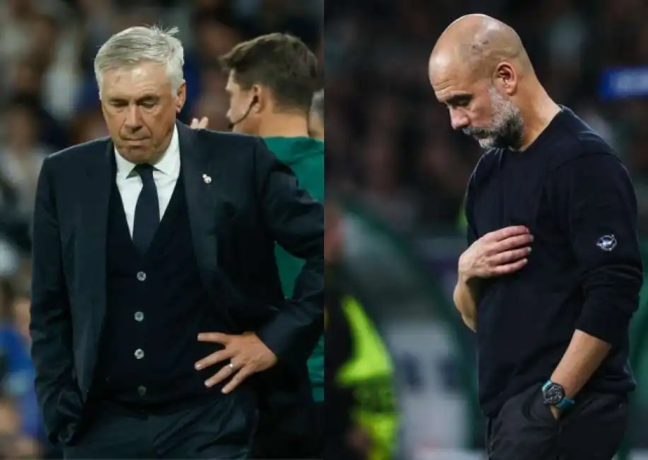 carlo ancelotti pep guardiola 