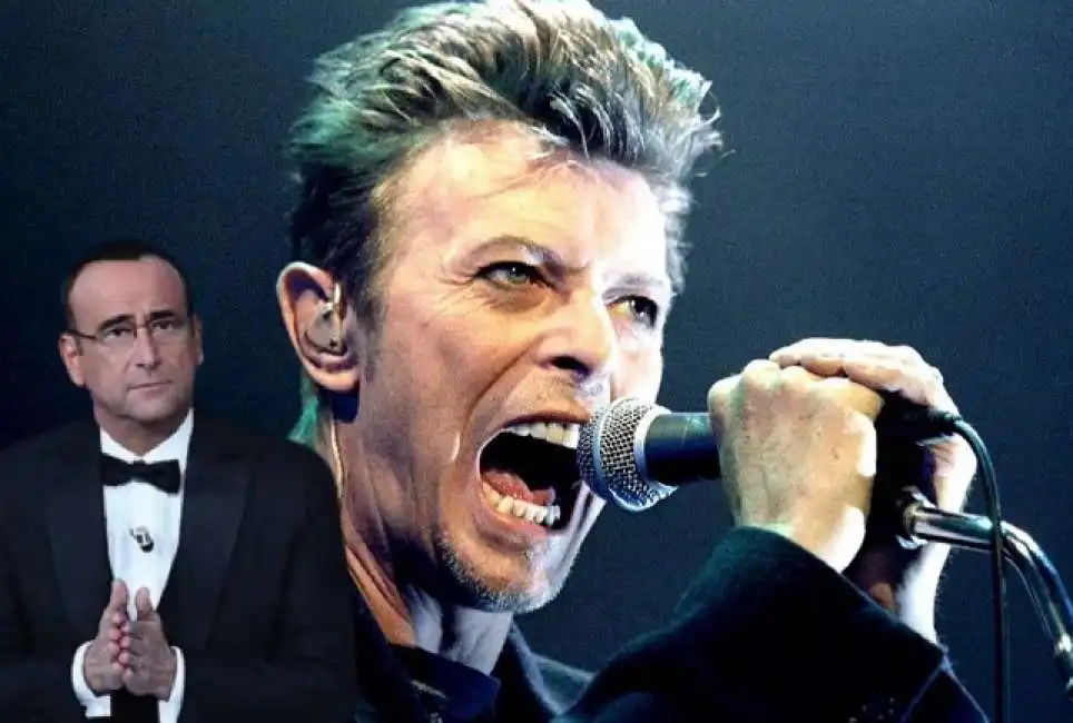 carlo conti david bowie