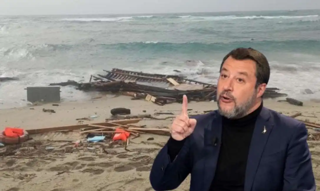 cutro strage naufragio matteo salvini migranti