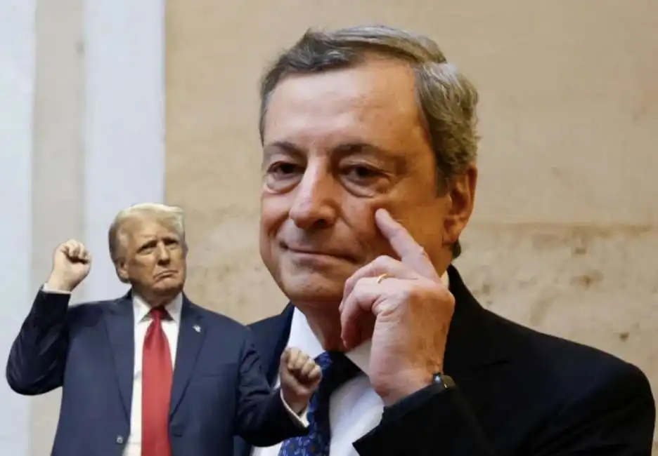 donald trump mario draghi