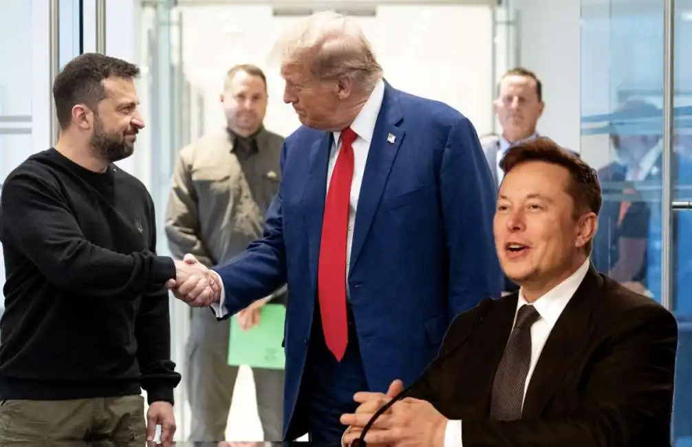 elon musk donald trump zelensky