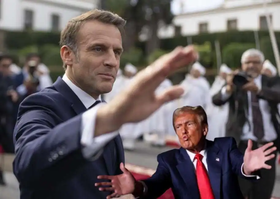 emmanuel macron donald trump