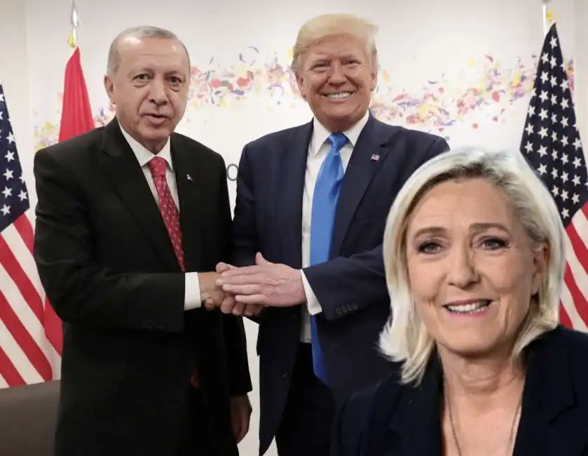 erdogan trump marine le pen 