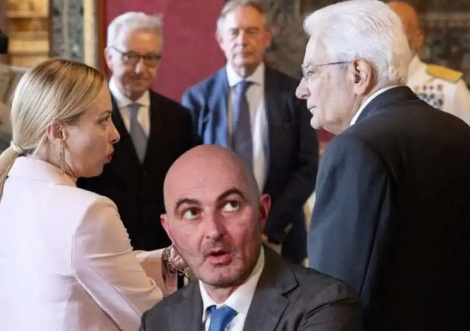 giorgia meloni fabio pinelli csm sergio mattarella