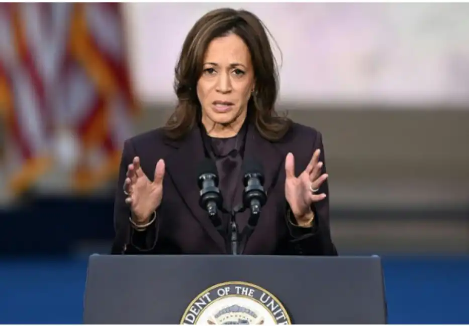 il discorso della sconfitta di kamala harris