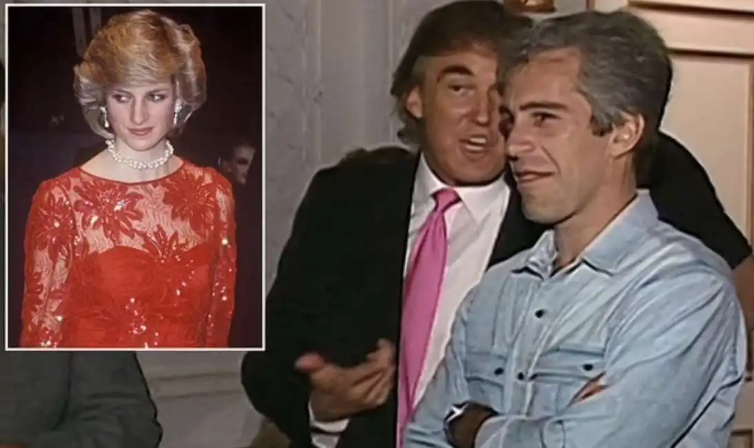 lady d diana spencer jeffrey epstein donald trump