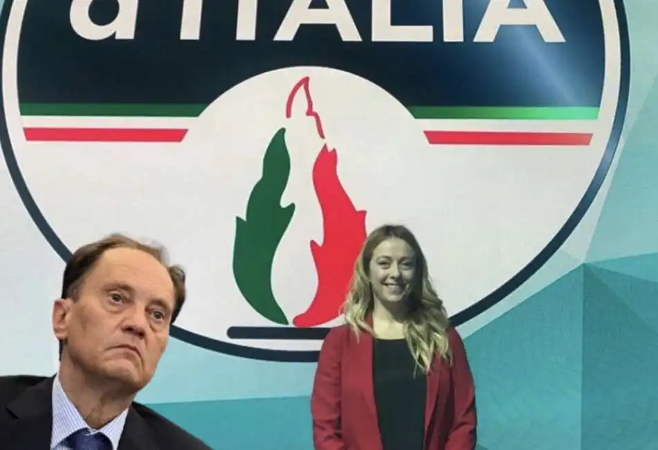 luca ciriani giorgia meloni fiamma fratelli d italia 