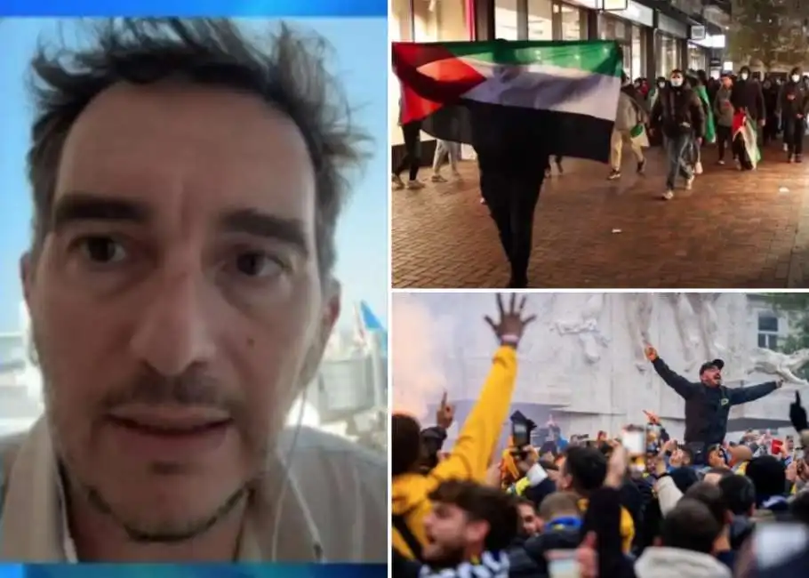 marco bariletti giornalista tg1 amsterdam palestina 