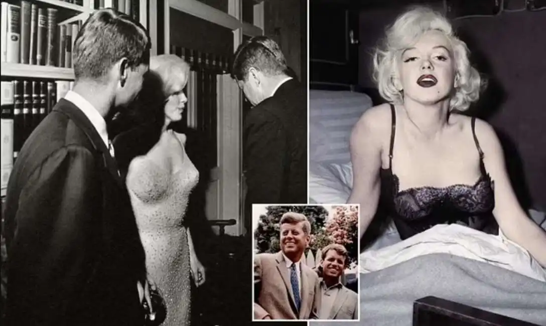 marilyn monroe jfk john fitzgerald kennedy bobby