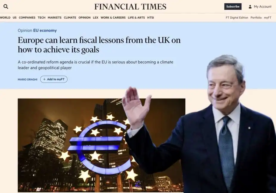 mario draghi financial times