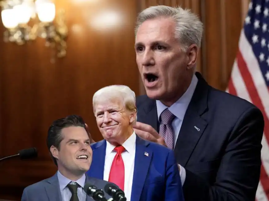 matt gaetz kevin mccarthy donald trump