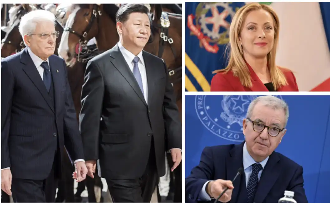 mattarella xi jinping meloni mantovano