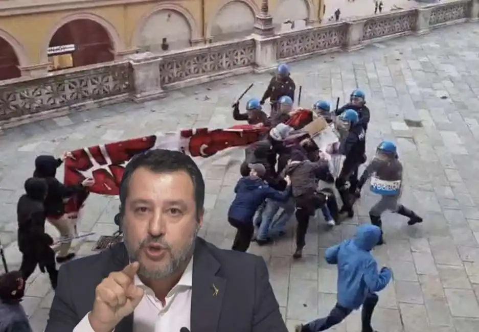 matteo salvini centri sociali