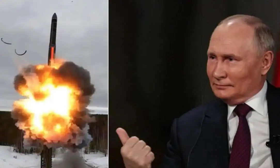 missile balistico ipersonico russo oreshnik russia razzo vladimir putin