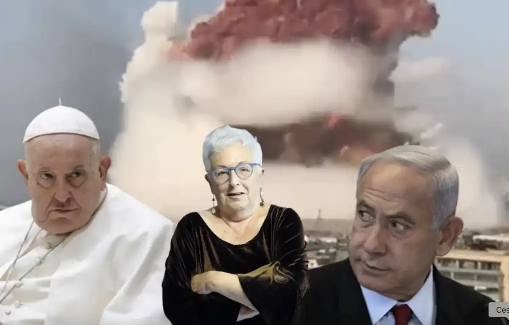 papa francesco anna foa benjamin netanyahu