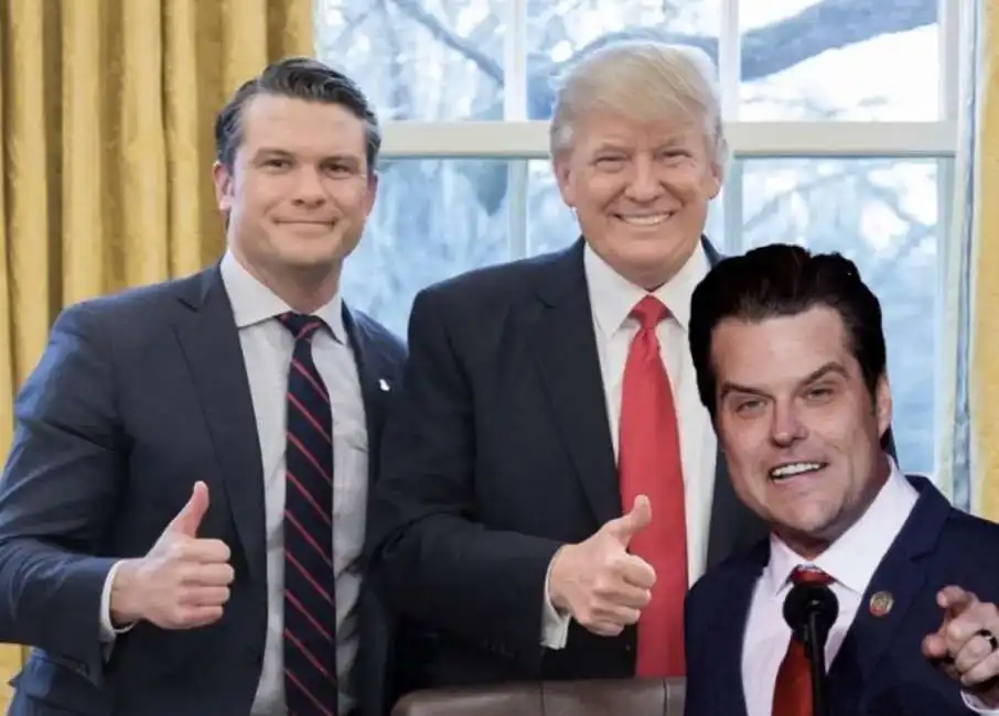 pete hegseth matt gaetz donald trump