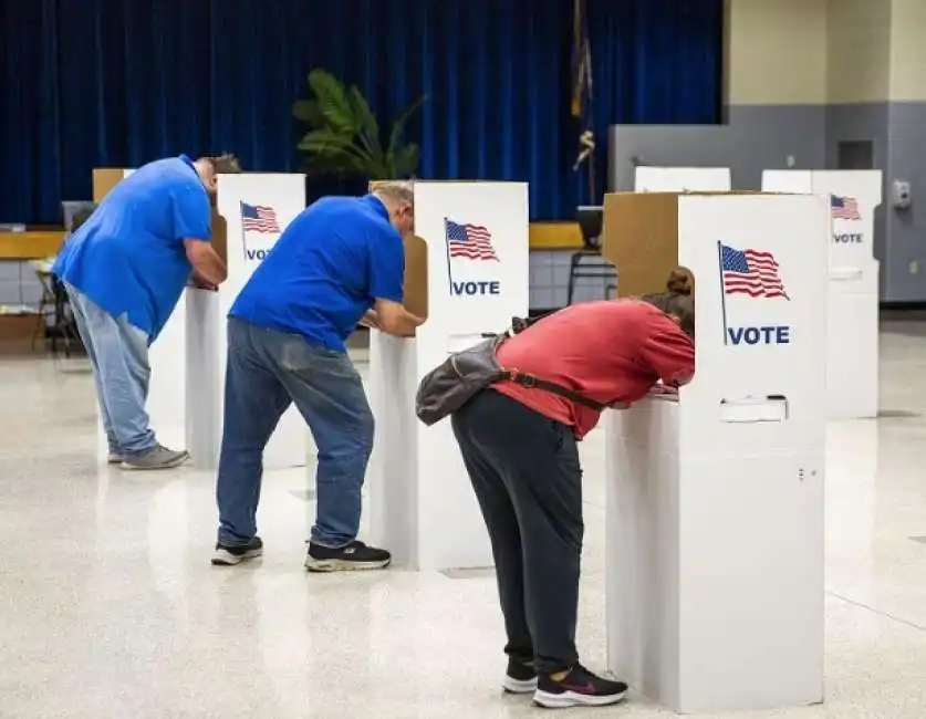 seggio elettorale usa stati uniti voto elezioni