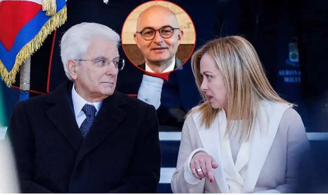 sergio mattarella giorgia meloni fabio pinelli csm