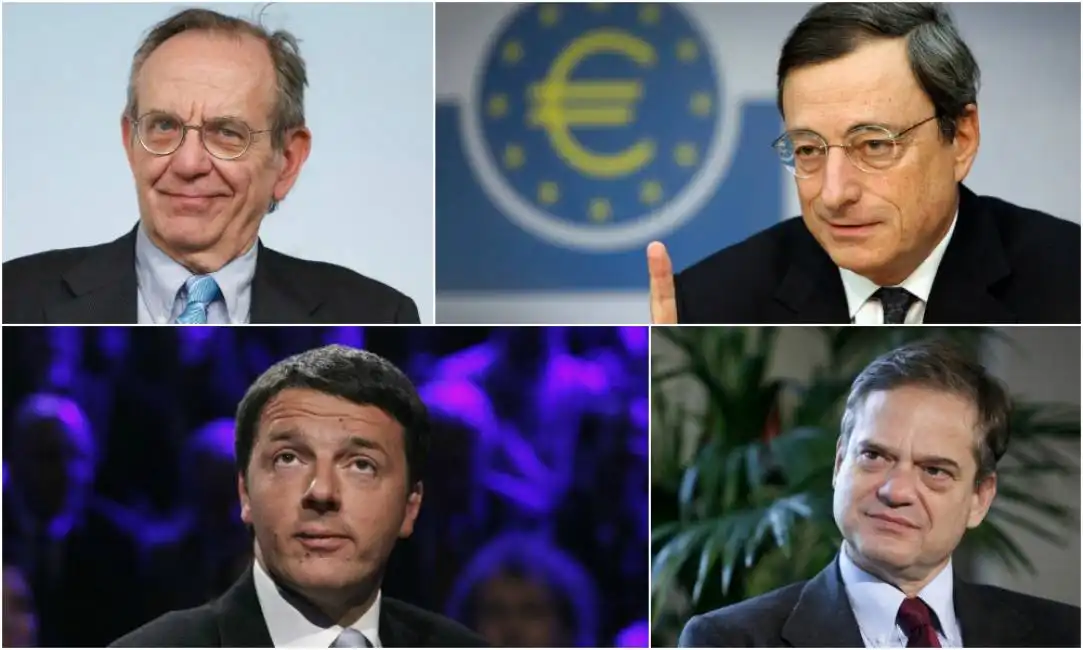 bini smaghi - padoan - draghi - renzi