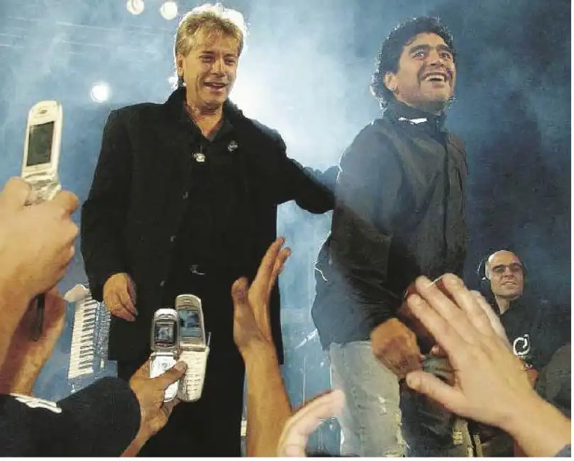 d'angelo e maradona 