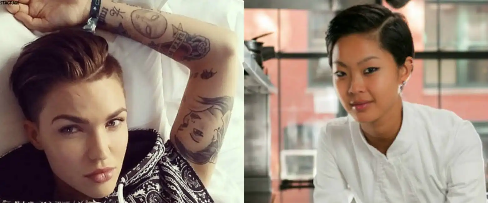 la modella ruby rose la chef kristen kish 