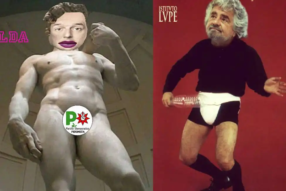 matteo renzi beppe grillo