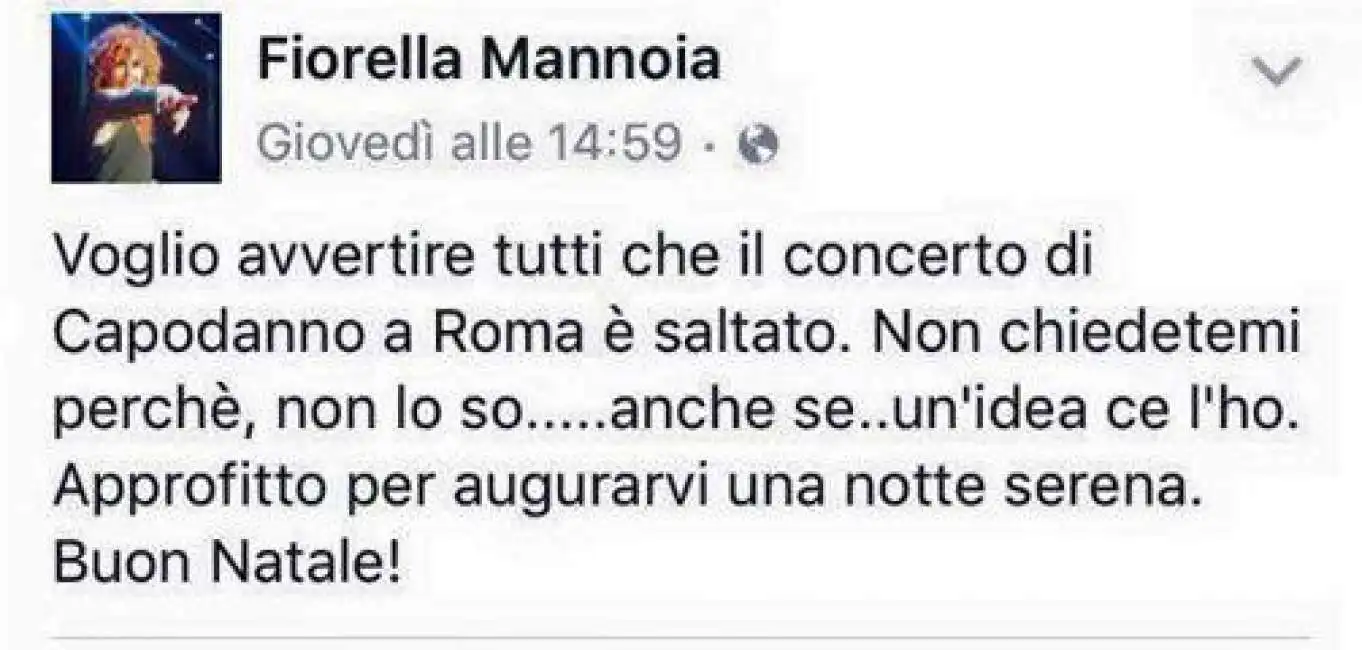 fiorella mannoia esclusa dal concerto di roma renzi