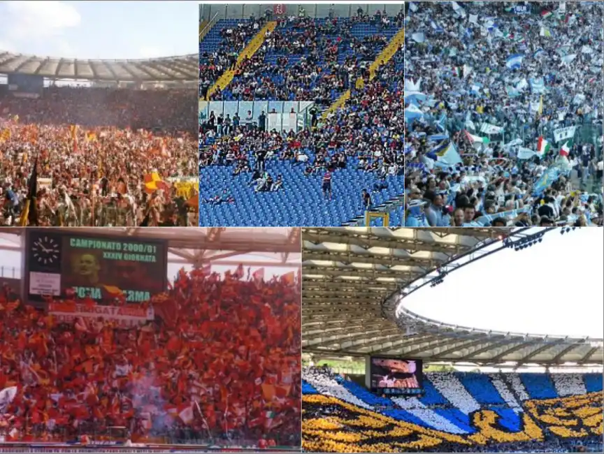 olimpico vuoto e olimpico pieno