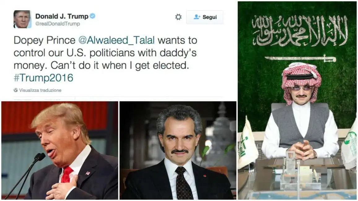 trump principe saudita alwaleed