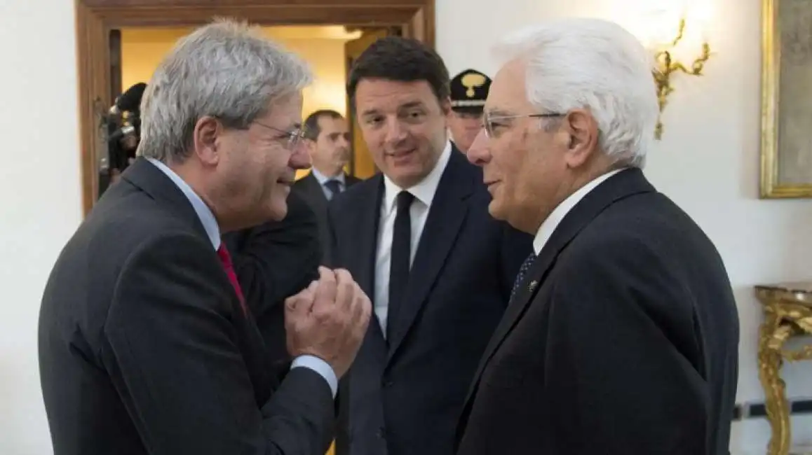 gentiloni renzi mattarella