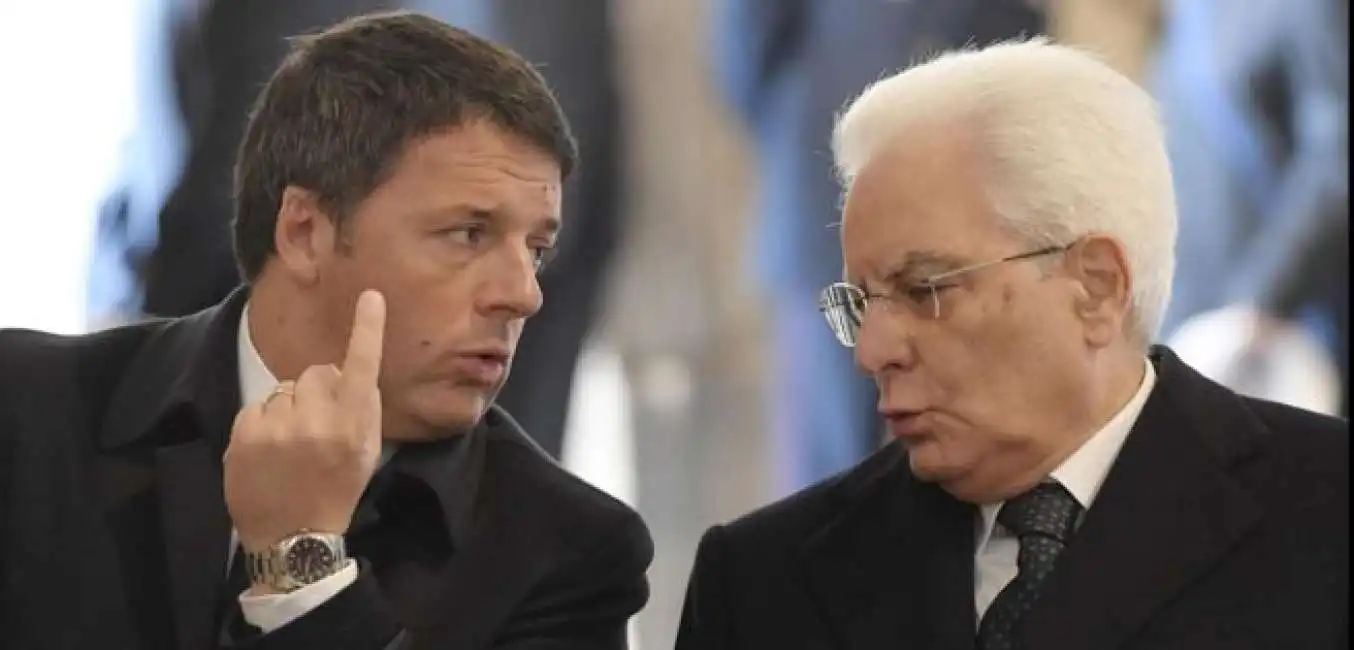 mattarella renzi 