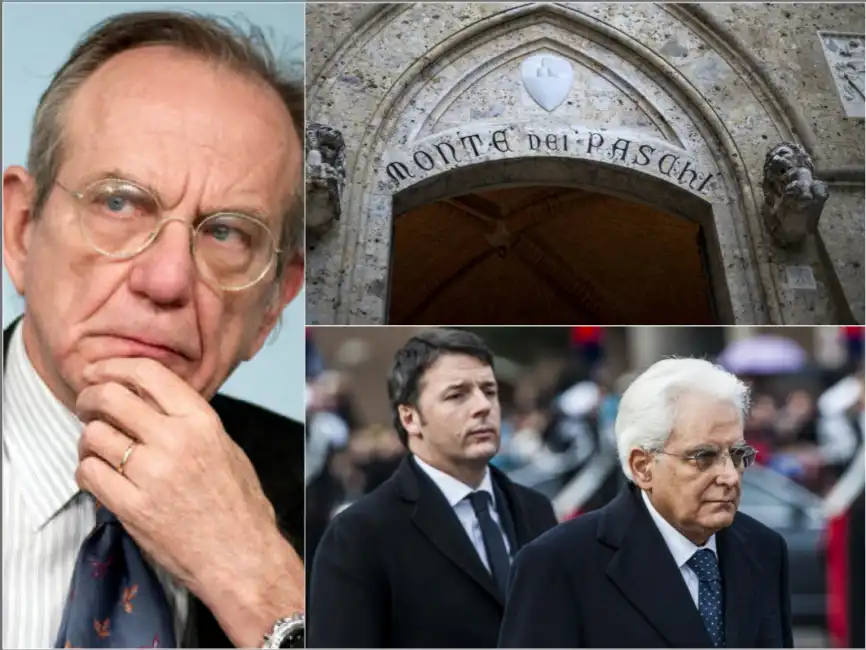 padoan mattarella renzi mps