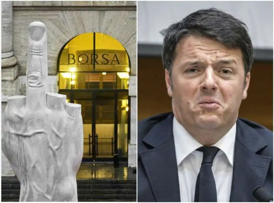 renzi borsa