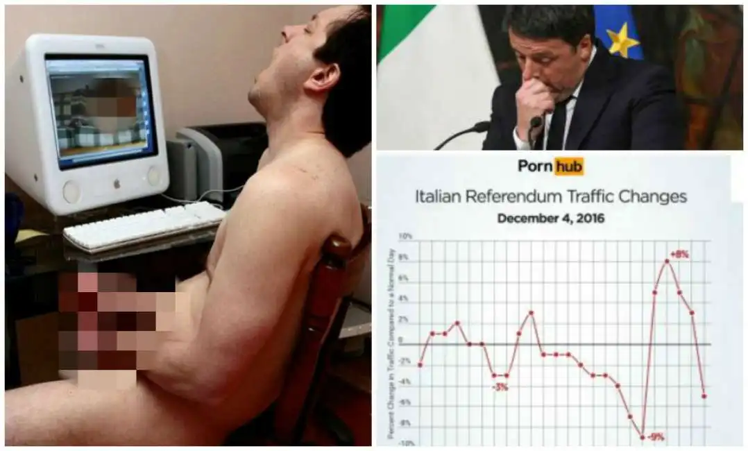 renzi porno pornhub referendum