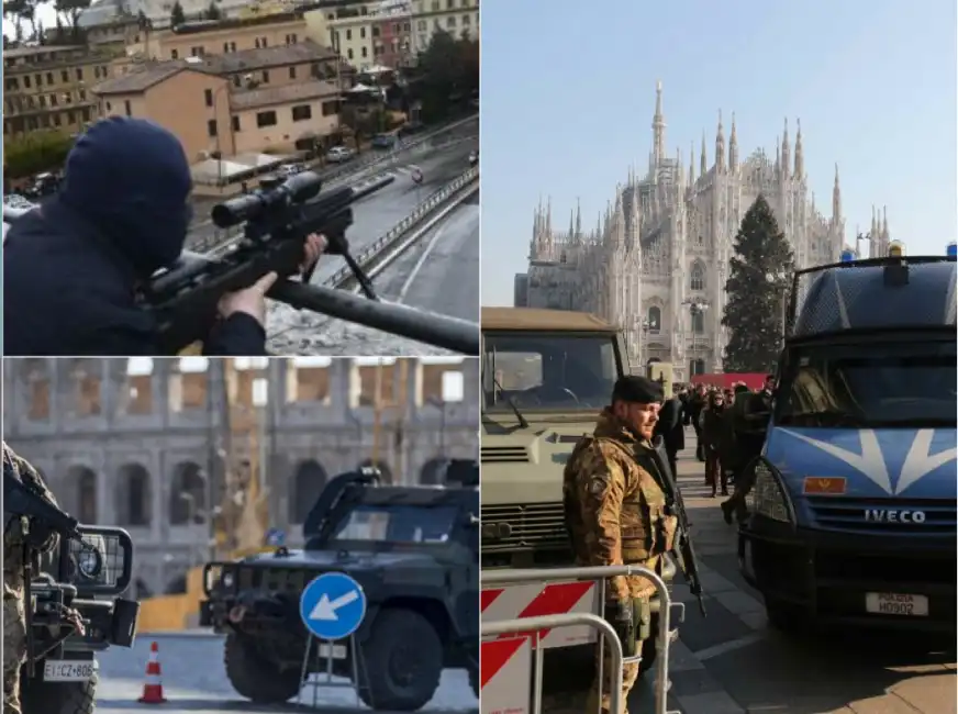 roma sicurezza capodanno blindato