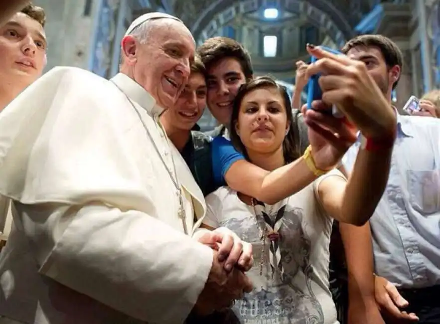 selfie bergoglio