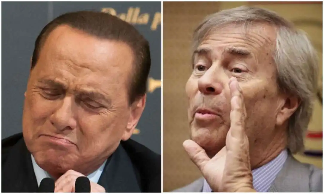 silvio berlusconi vincent bollore