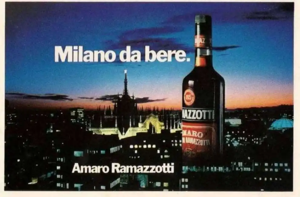 amaro ramazzotti milano da bere