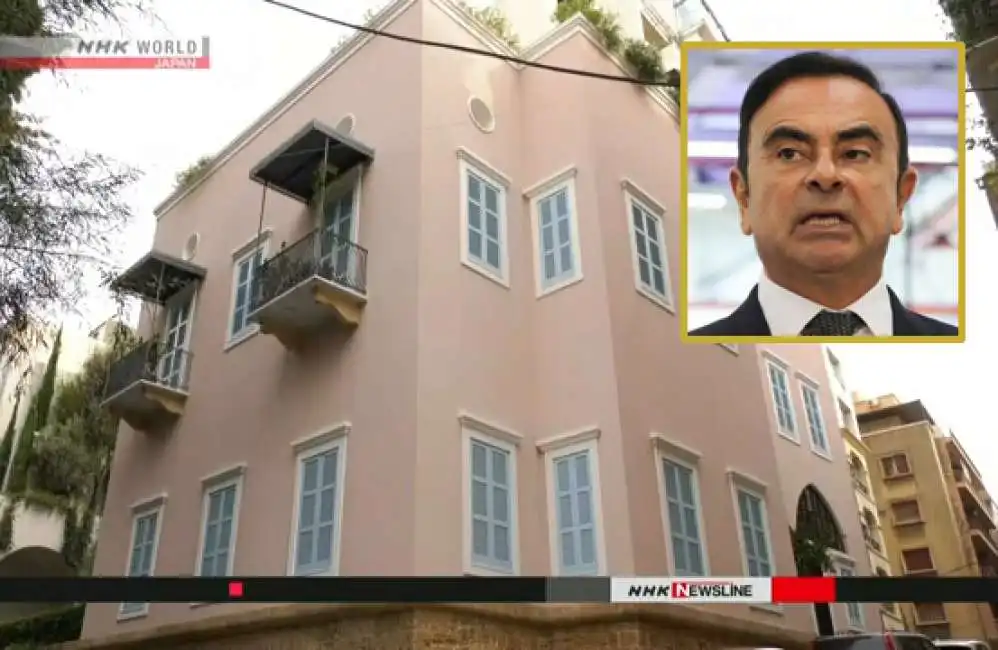 la villa di ghosn a beirut 