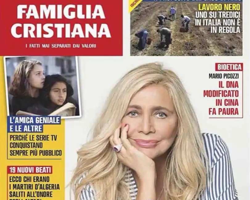 mara venier famiglia cristiana 