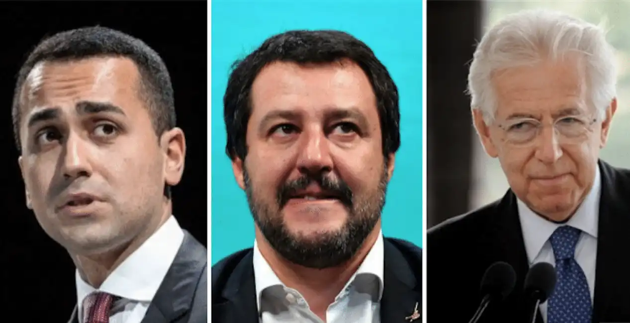 monti salvini di maio